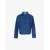 Vince Twill Jacket In Indigo