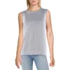 Vince Womens Layered Knit Shell