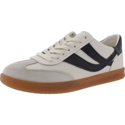 Vince Womens Mixed Media Leather Casual And Fashion Sneakers In Multi