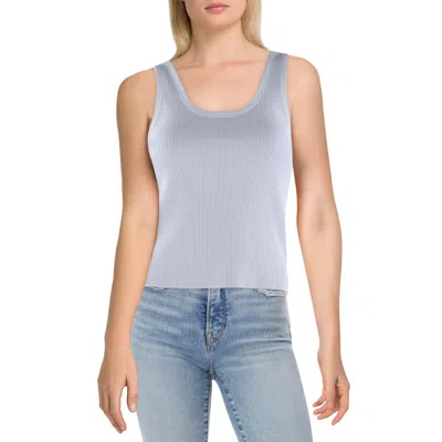 Vince Womens Ribbed Knit Tank Top