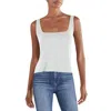 Vince Square Neck Tank In Multi