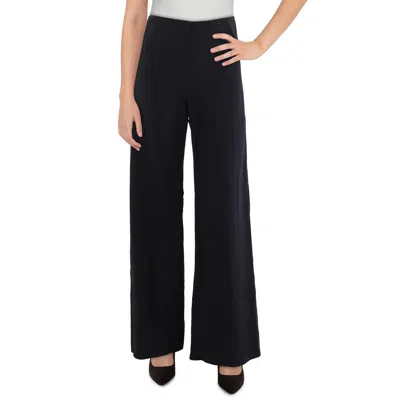 Vince Womens Stretch Flared Trouser Pants