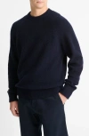 Vince Micro Boucle Crew Coastal In Coastal