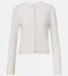 Vince Wool And Cashmere-blend Cardigan In White