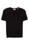 Vince Crewneck Tee In Black