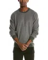 Vince Wool & Cashmere-blend Crewneck Sweater In Gray