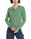 Vince Wool & Cashmere-blend Polo Sweater In Green