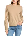 Vince Wool & Cashmere-blend Sweater In Brown