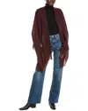 Vince Wool & Cashmere-blend Wrap In Red