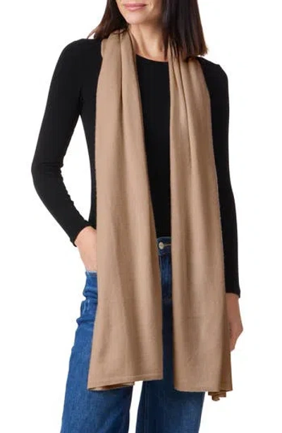 Vince Wool & Cashmere Blend Wrap Scarf In Brown