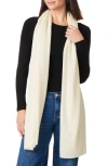 Vince Wool & Cashmere Blend Wrap Scarf In White