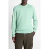 Vince Wool And Cashmere Crewneck Sweater In Burgundy