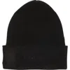 Vince Wool & Cashmere Cuffed Beanie In Black