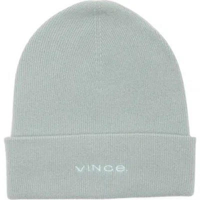 Vince Wool & Cashmere Cuffed Beanie In Sea Mist