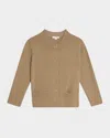 Vince Wool And Cashmere Shrunken Snap Cardigan