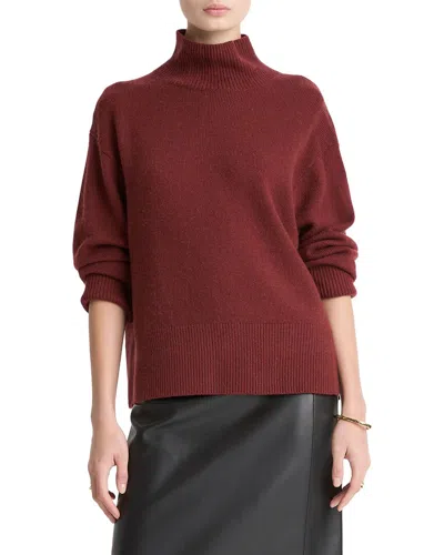 Vince Wool & Cashmere Sweater In Red