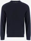 Vince Wool And Cashmere Sweater In Blue