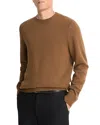 Vince Men's Wool-cashmere Crew Sweater In Vicuna