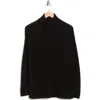 Vince Wool & Cashmere Turtleneck Sweater In Black