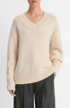 Vince Wool And Cashmere Sweater In Ceramic
