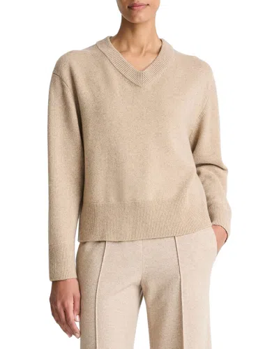 Vince Wool & Cashmere-blend Sweater In Neutral