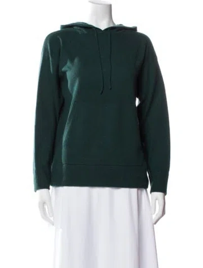 Pre-owned Vince Wool Bateau Neckline Sweater In Black