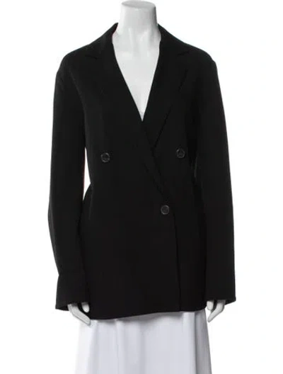 Pre-owned Vince Wool Blazer In Black