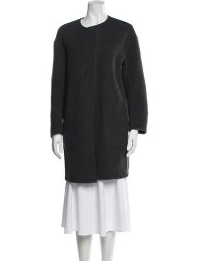 Pre-owned Vince Wool Blazer In Black