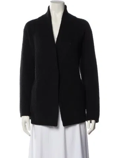 Pre-owned Vince Wool Blazer In Black