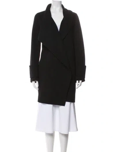 Pre-owned Vince Wool Blazer In Black