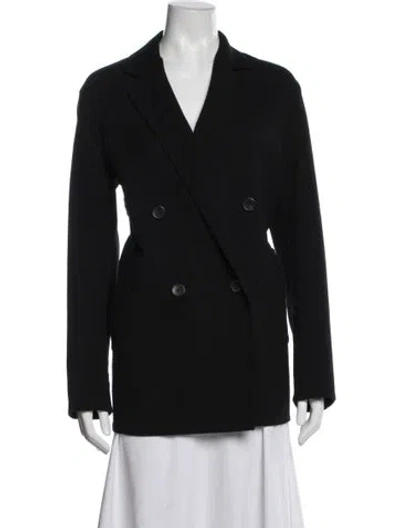 Pre-owned Vince Wool Blazer In Black