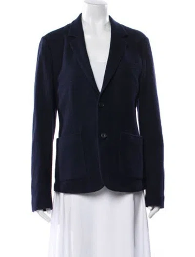 Pre-owned Vince Wool Blazer In Blue