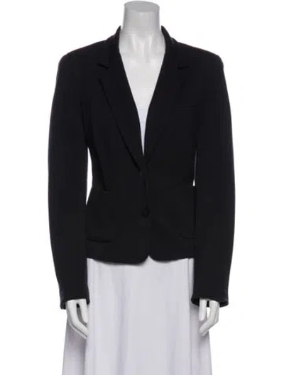 Pre-owned Vince Wool Blazer In Blue