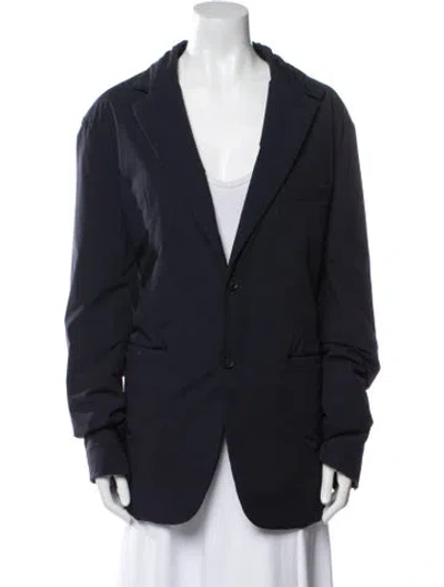 Pre-owned Vince Wool Blazer In Blue