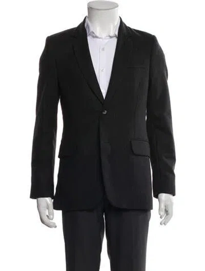 Pre-owned Vince Wool Blazer In Blue