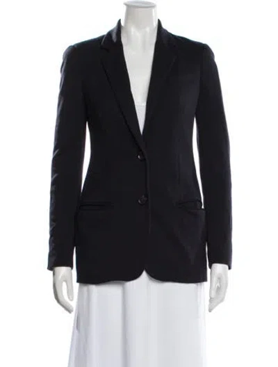 Pre-owned Vince Wool Blazer In Blue