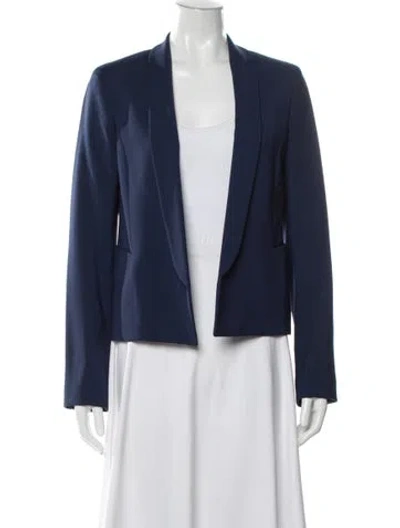 Pre-owned Vince Wool Blazer In Blue