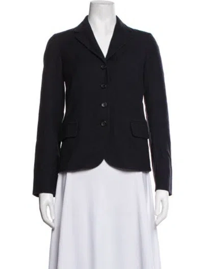 Pre-owned Vince Wool Blazer In Blue