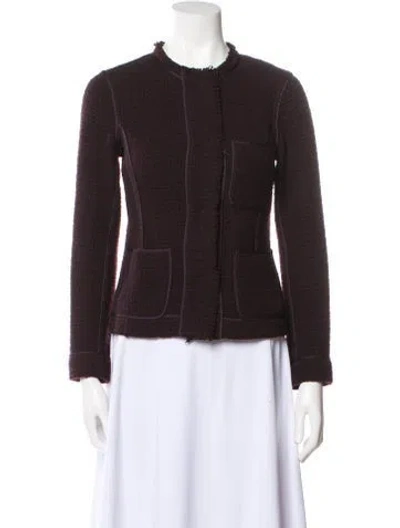 Pre-owned Vince Wool Blazer In Brown