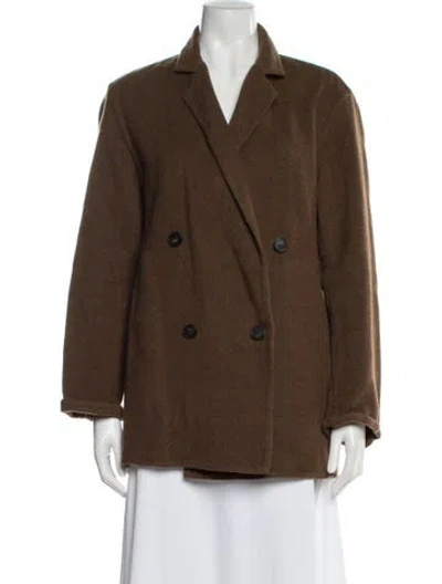 Pre-owned Vince Wool Blazer In Brown