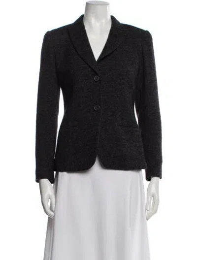 Pre-owned Vince Wool Blazer In Gray