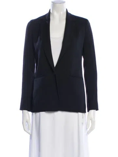 Pre-owned Vince Wool Blazer In Gray