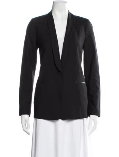 Pre-owned Vince Wool Blazer In Gray