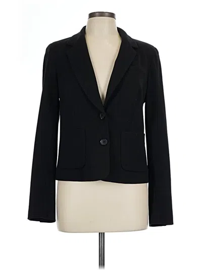 Pre-owned Vince Wool Blazer Jacket In Black
