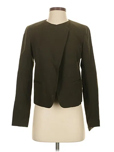 Pre-owned Vince Wool Blazer Jacket In Green