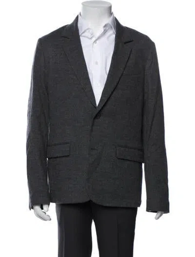 Pre-owned Vince Wool Blazer W/ Tags In Grey