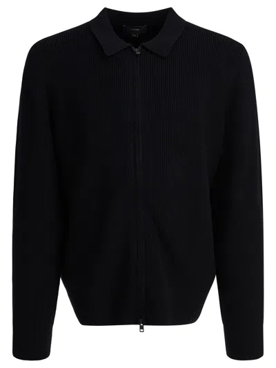 VINCE WOOL BLEND CARDIGAN KNITWEAR BLACK