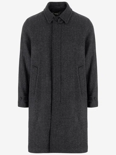 VINCE WOOL BLEND COAT