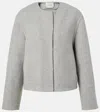 Vince Wool-blend Jacket In Grey