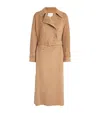 VINCE WOOL-BLEND LOFTY COAT